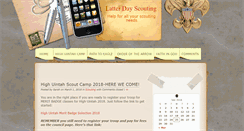 Desktop Screenshot of latterdayscouting.com